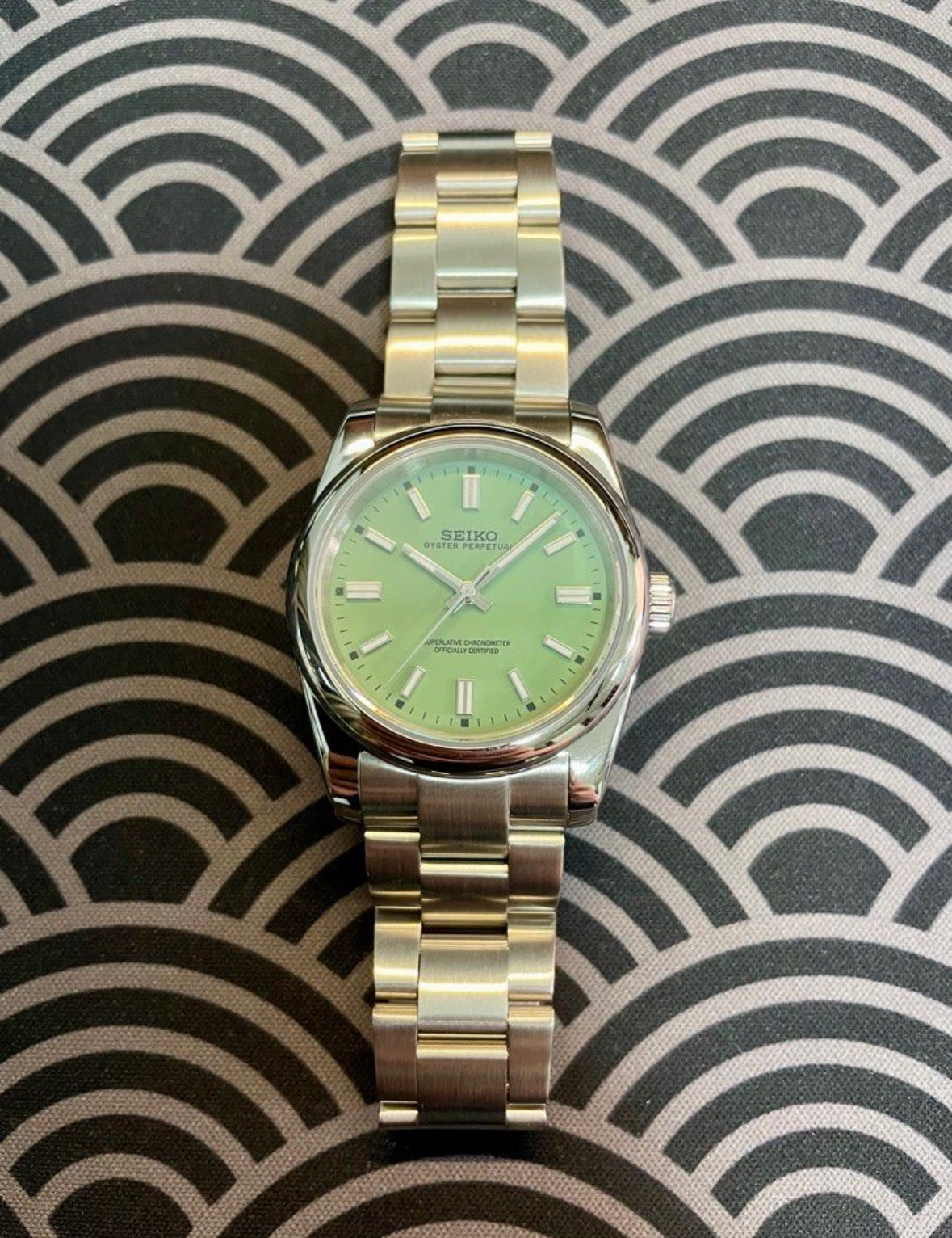 Seiko Oyster Perpetual Mod ‘Green Dial’ 36/39