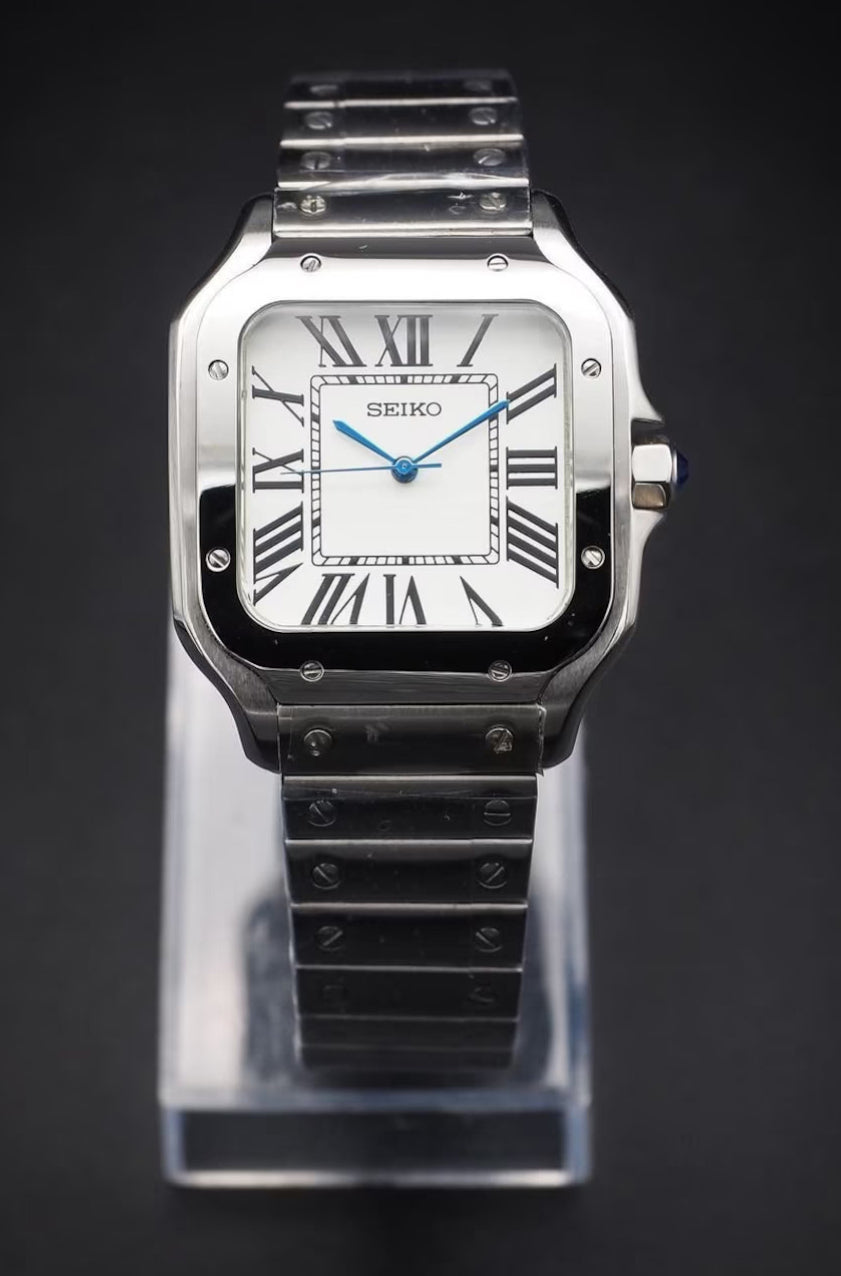 Seiko Santos Mod ‘Classic White Dial’ 39mm