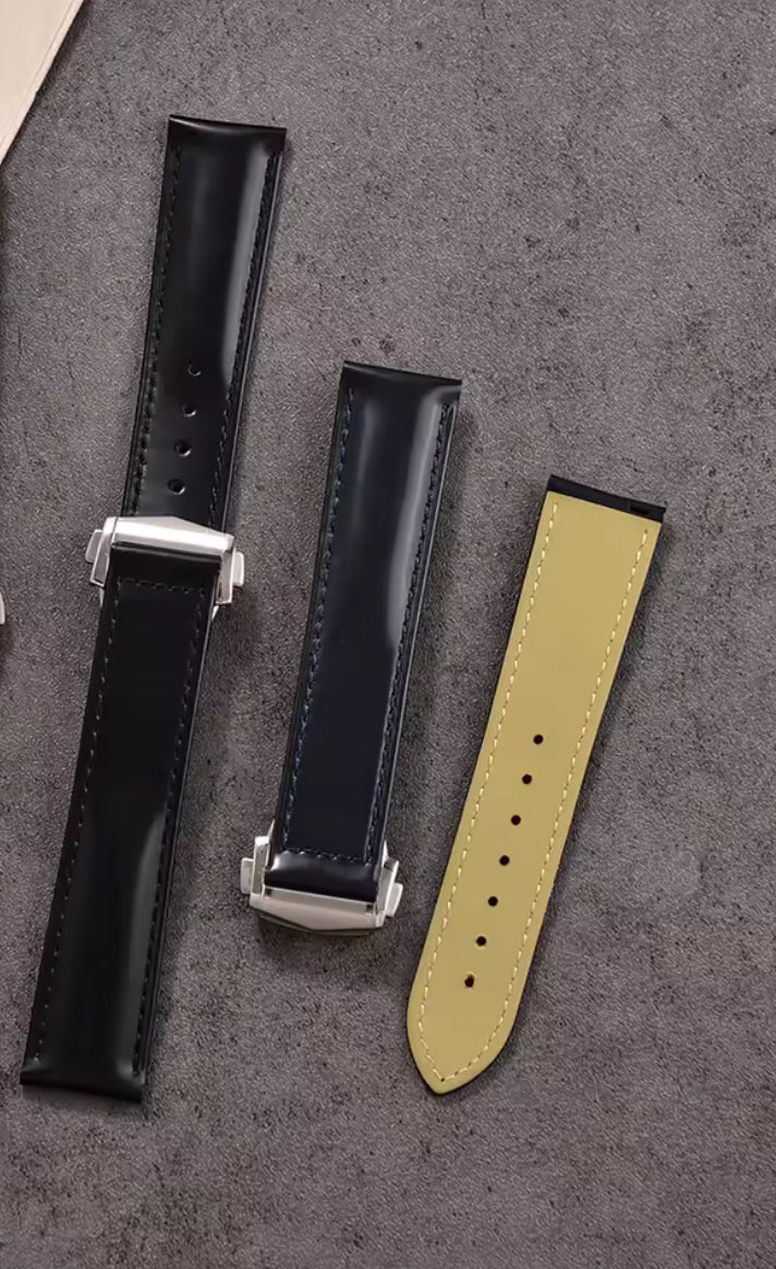 Smooth Genuine Leather Strap (19mm/20mm/21mm/22mm)