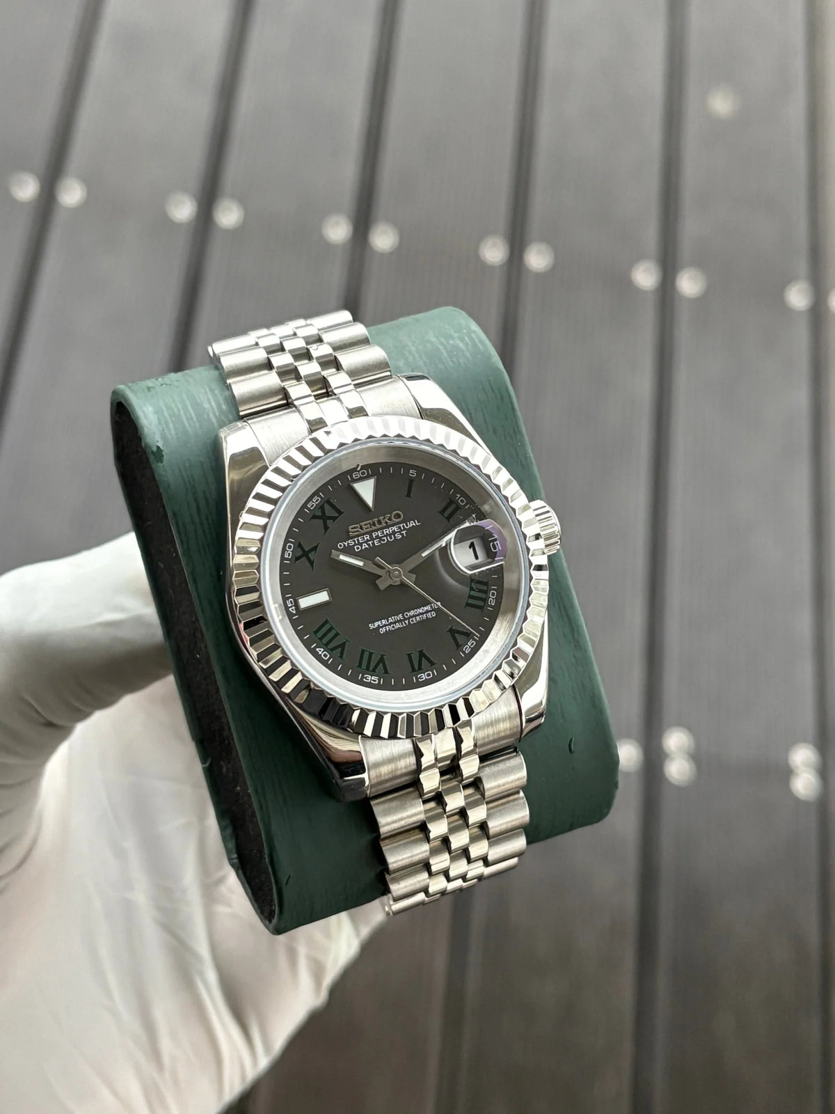 Seiko Date-just mod ‘Wimbledon Dial’ 36/39