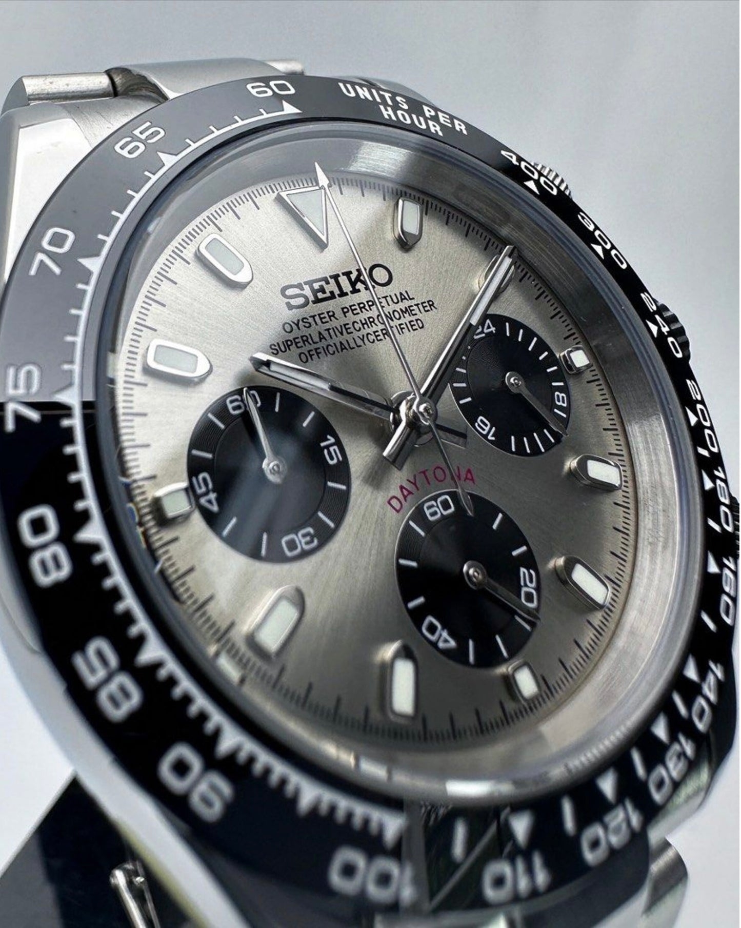 Seiko Daytona ‘Gray Dial’ Mod 40