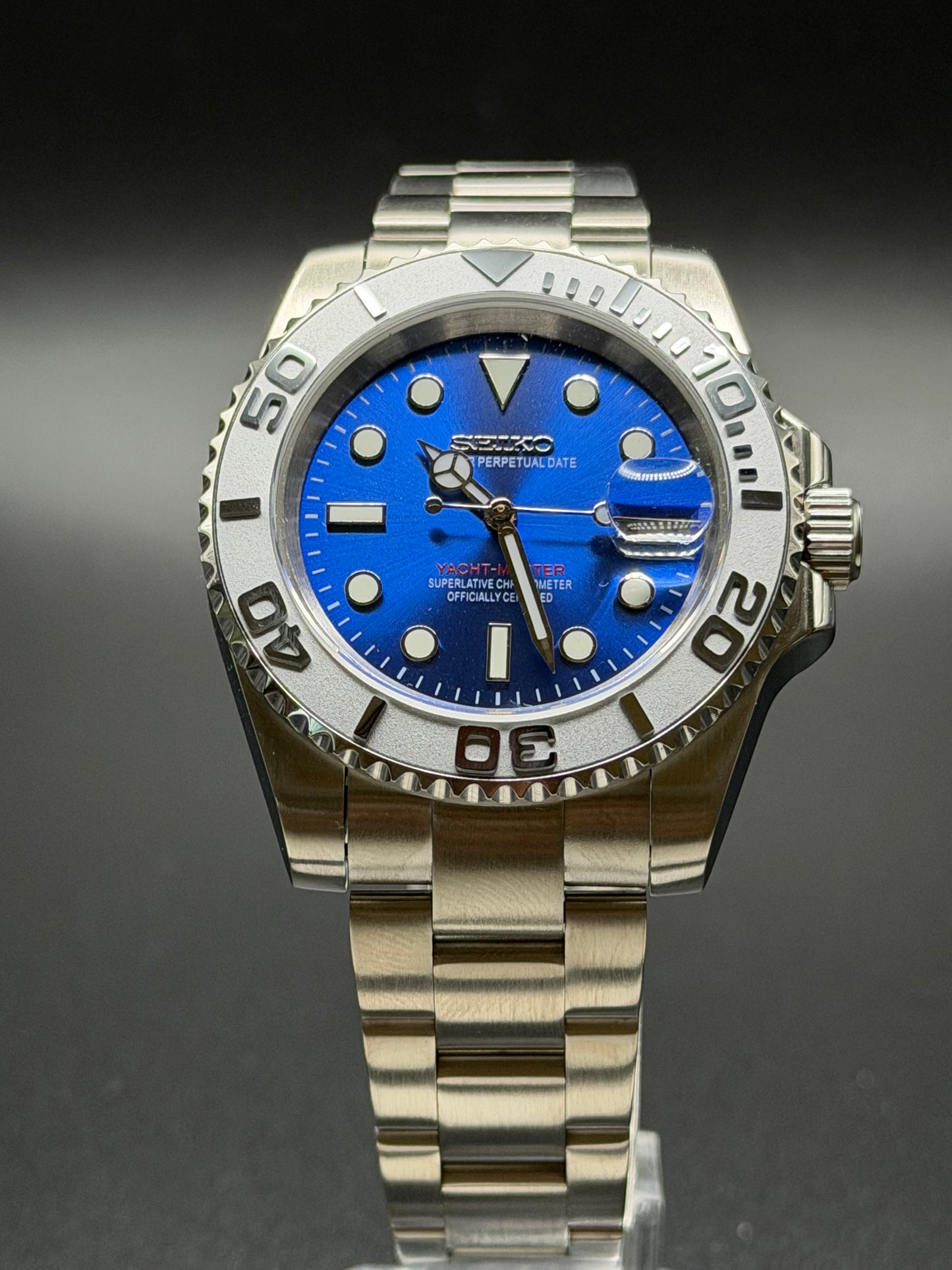 Seiko Yachtmaster Mod ‘Captain America’ 40