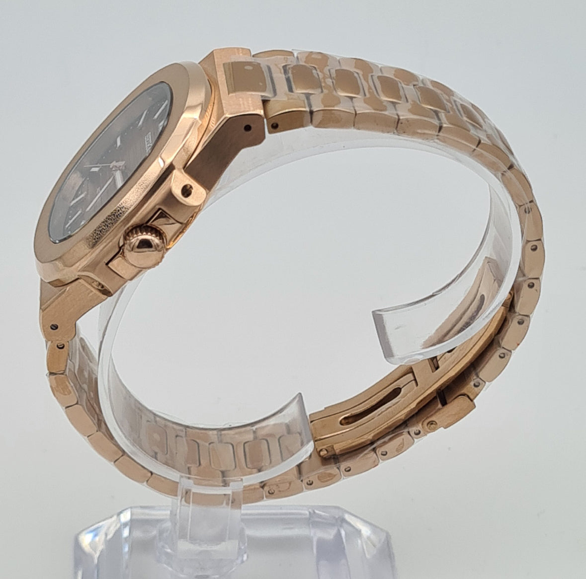 Seiko Nautilus Chocolate Dial Rose Gold 40mm