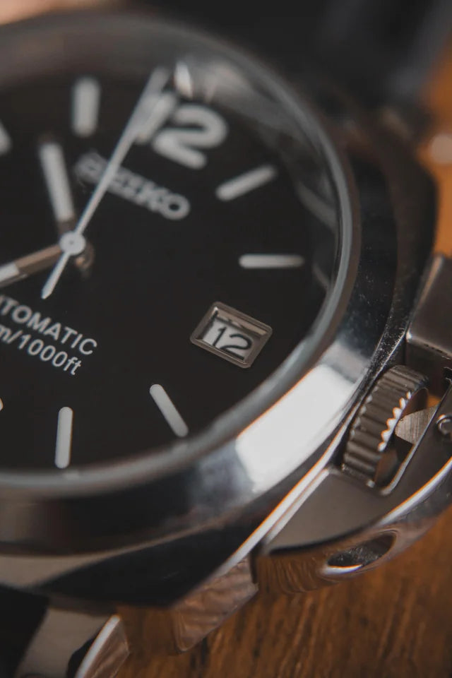 PanSeiko Mod ‘Steel Black FKM Strap’ 42mm