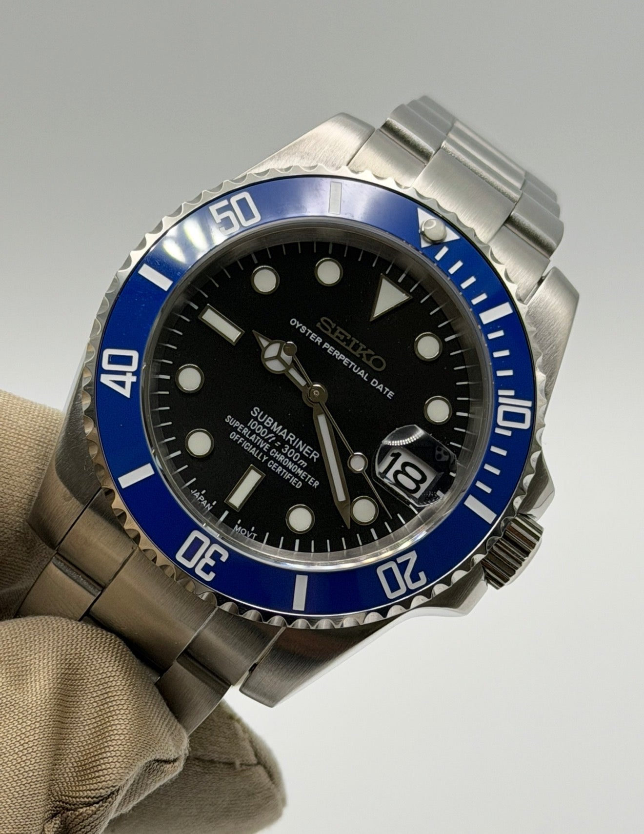 Seiko Submariner Mod ‘Cookie Monster’ 40