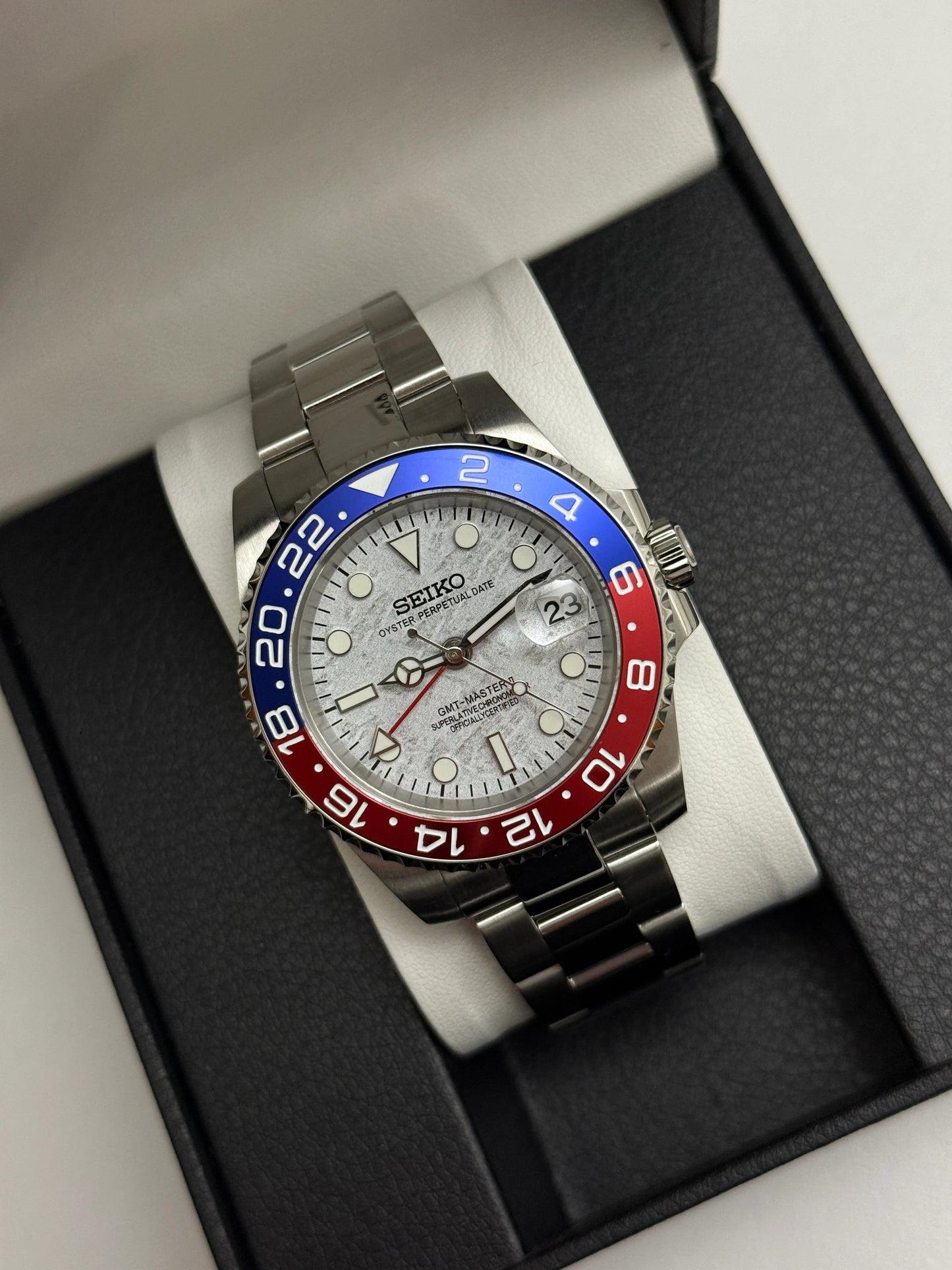 Seiko GMT-Master II Mod ‘Meteorite Dial’ 40