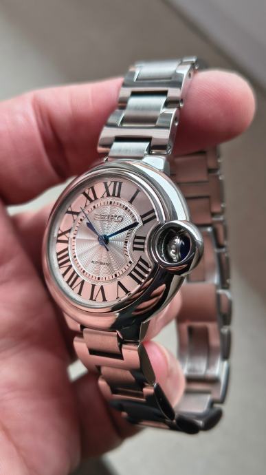 Seiko mod ‘Ballon Bleu- No Date’ Ladies 33mm