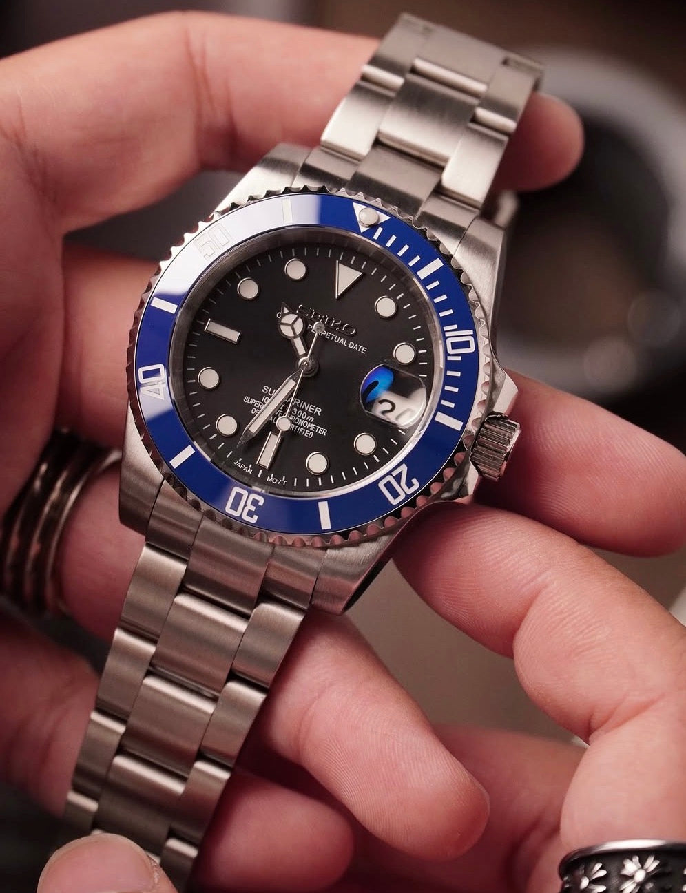 Seiko Submariner Mod ‘Cookie Monster’ 40
