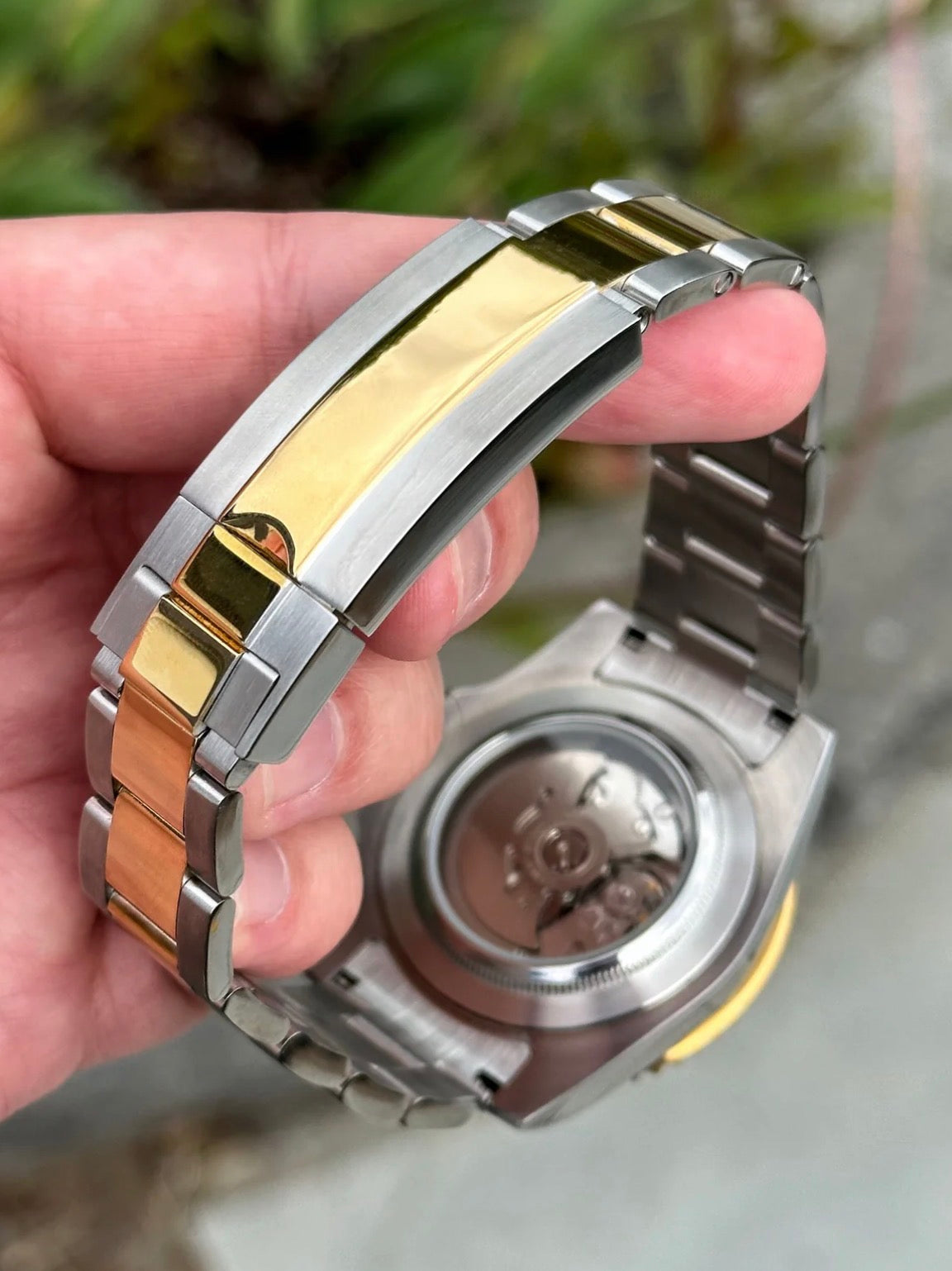 Seiko Marine Master Mod ‘Two-tone Green Dial’ 40