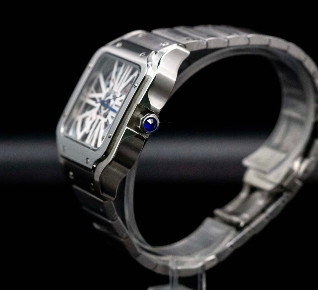 Seiko Santos Mod ‘White Skeleton’ 39mm