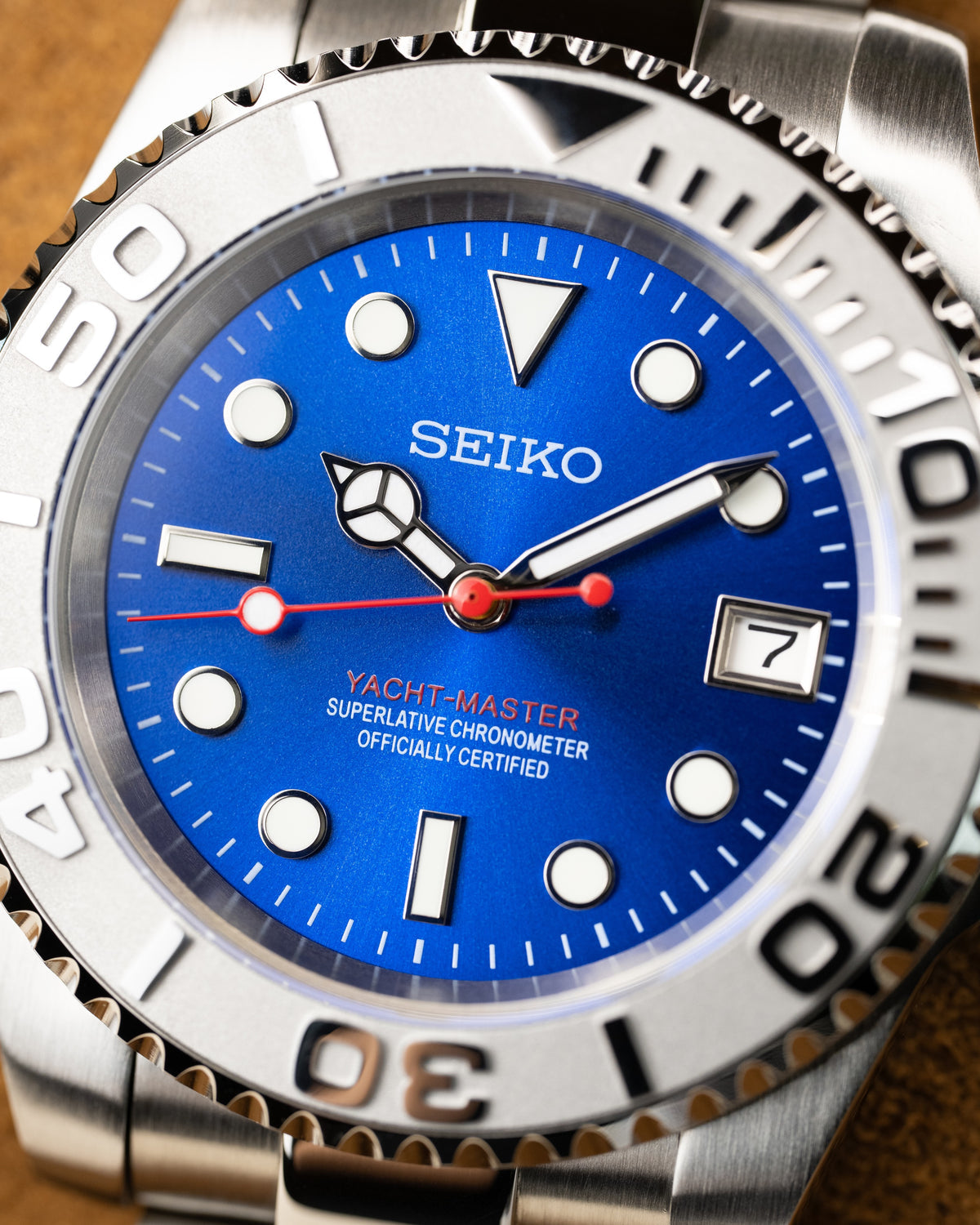 Seiko Yachtmaster Mod ‘Captain America’ 40