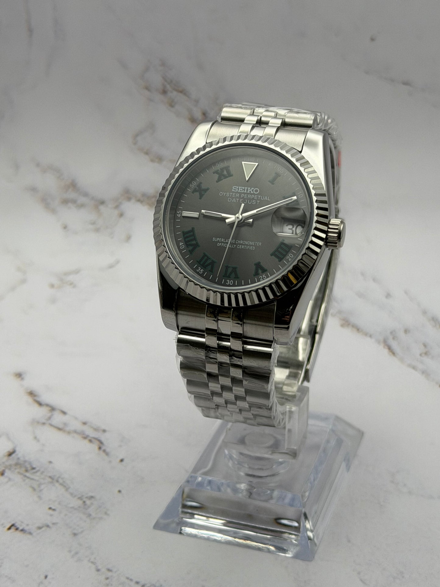 Seiko Date-just mod ‘Wimbledon Dial’ 36/39