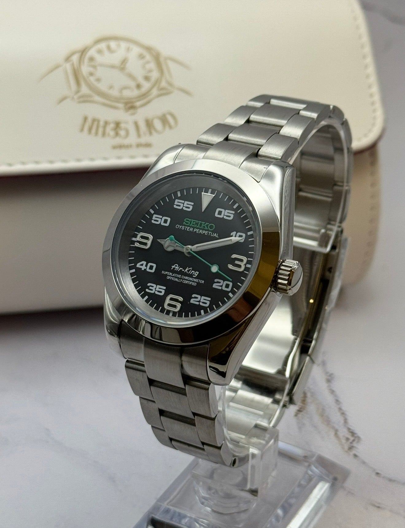 Seiko Air-King Homage Watch – NH35 Automatic, 39mm | NH35 Mod