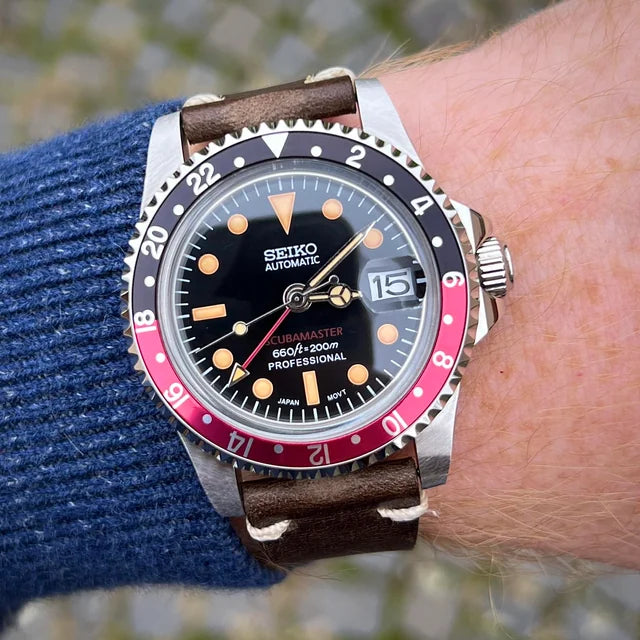 Seiko Scubamaster GMT Mod ‘Coke Bezel’ 40