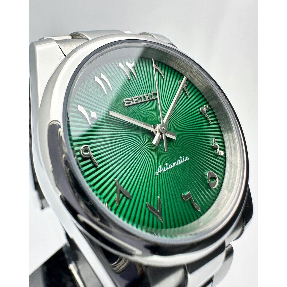 Seiko Oyster Perpetual Mod ‘Green Arabic Dial’ 36/39