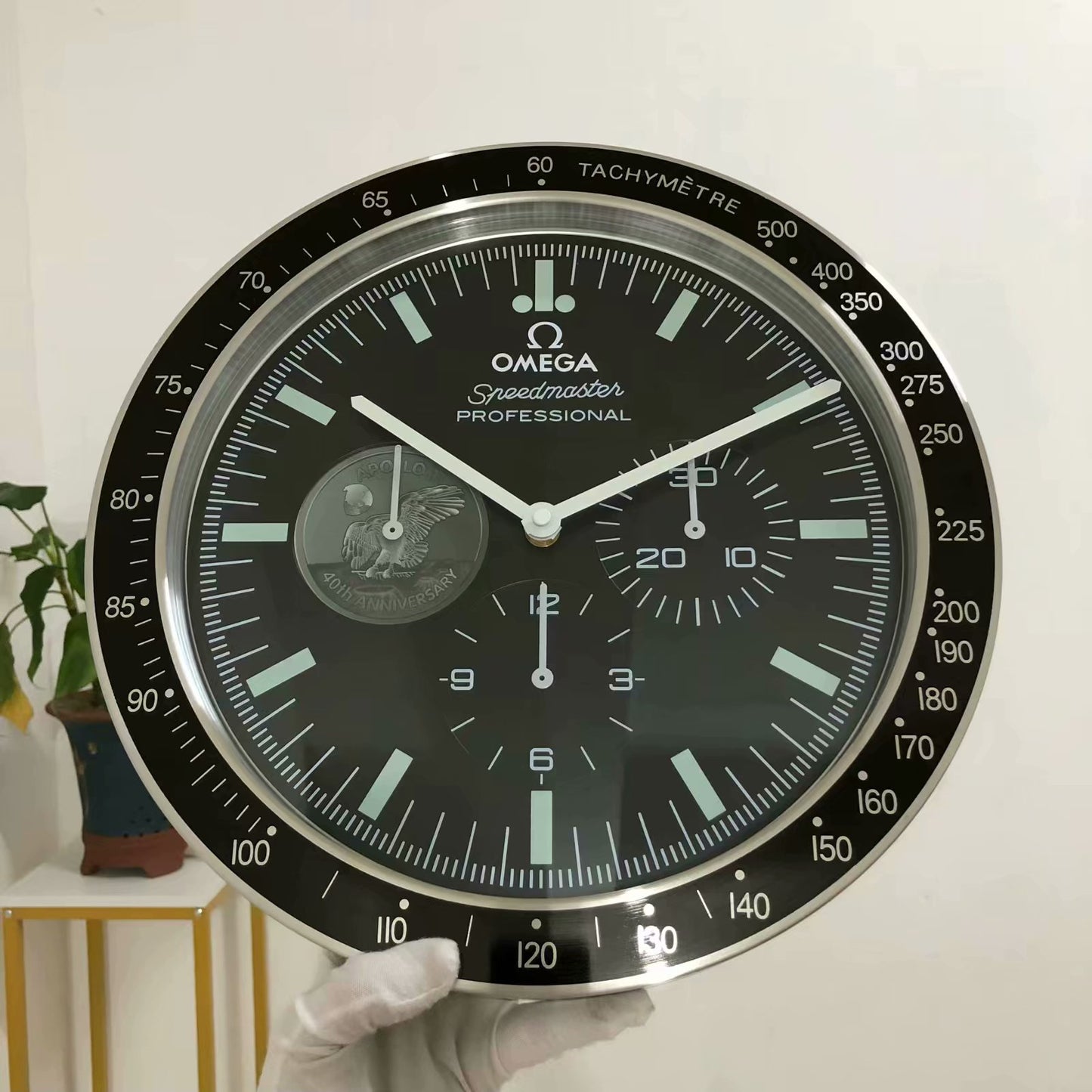 Omega Speedmaster Wall Clock