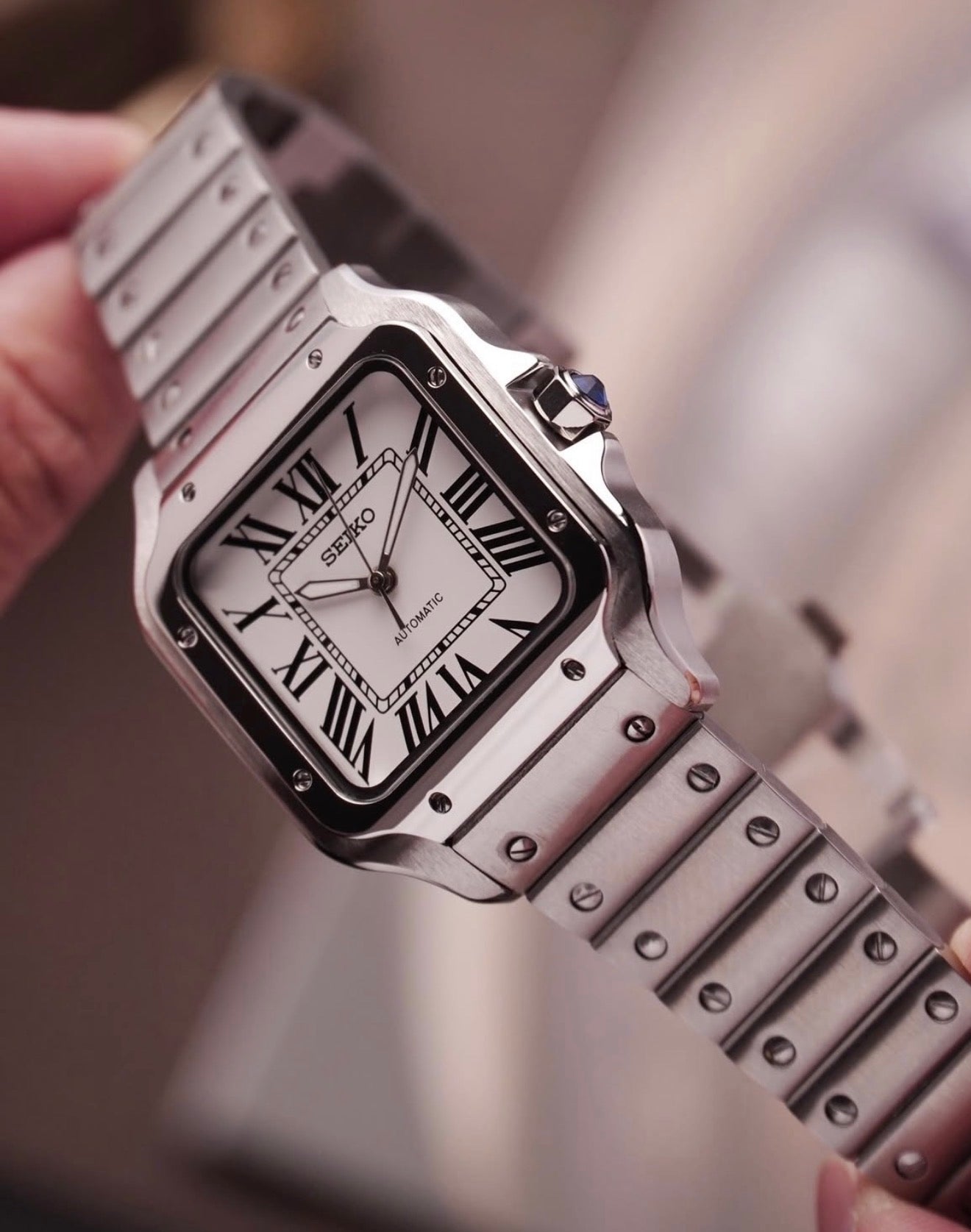 Seiko Santos Mod ‘Classic White Dial’ 39
