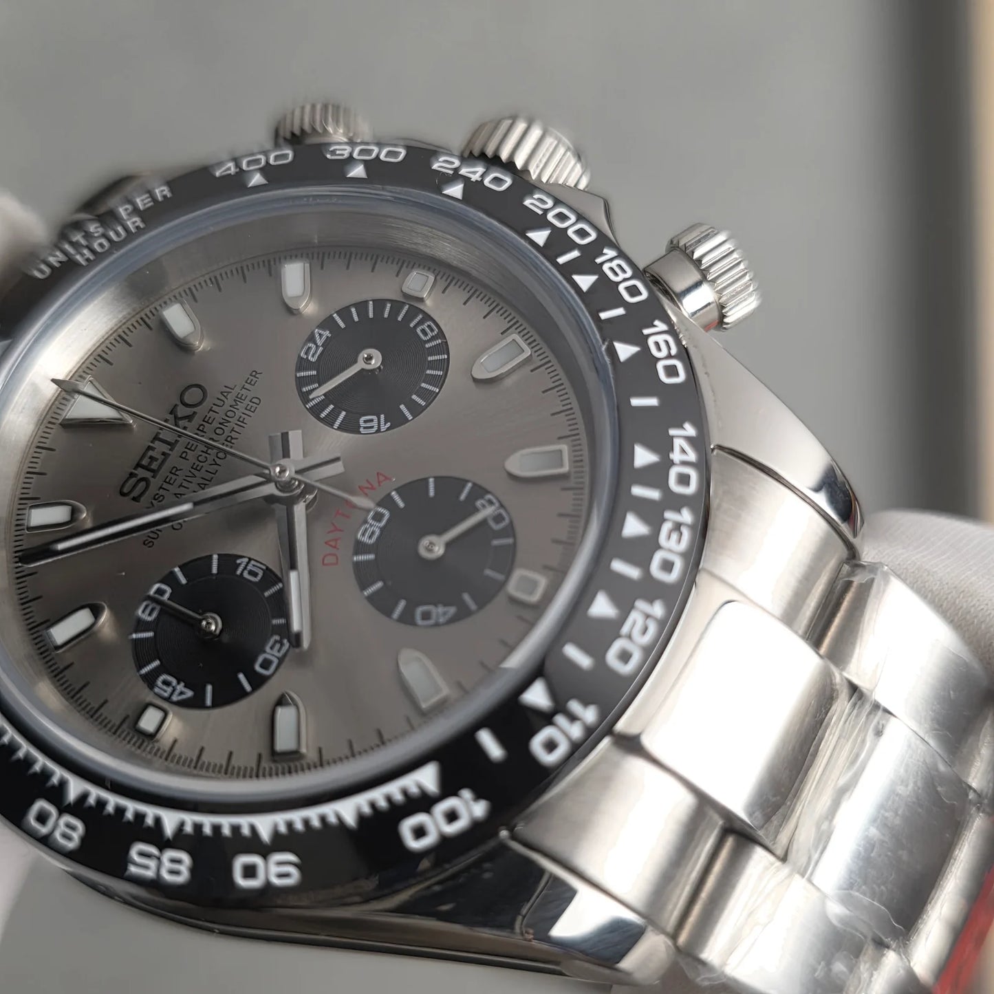 Seiko Daytona Mod ‘Ghost’ 40mm