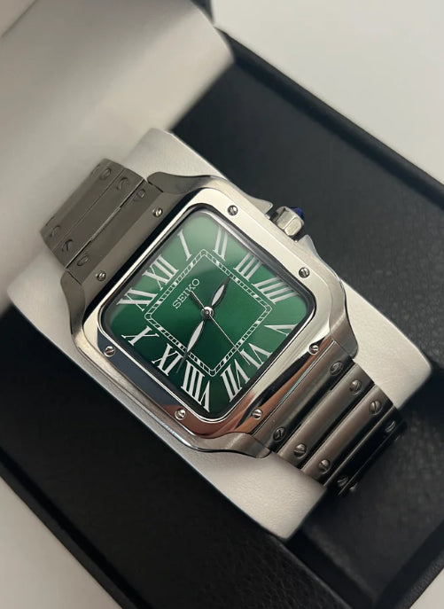 Seiko Santos Green Dial 39