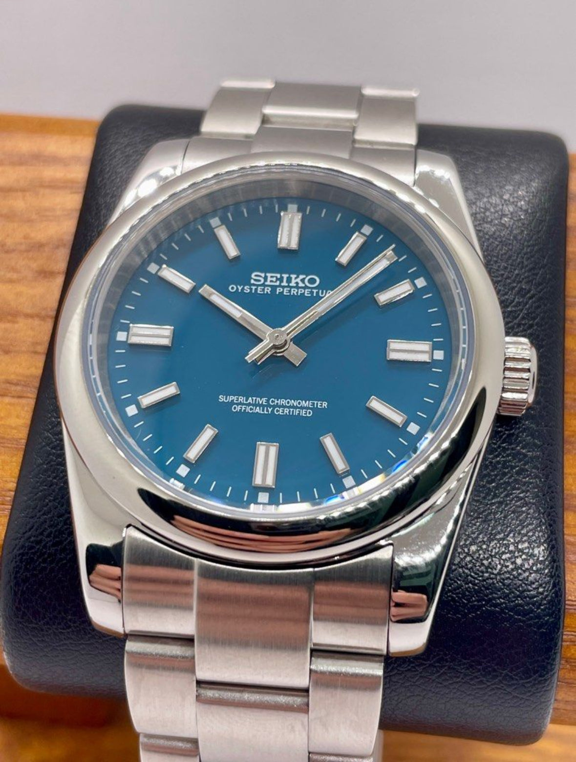 Seiko Oyster Perpetual ‘Blue Dial’ 36/39