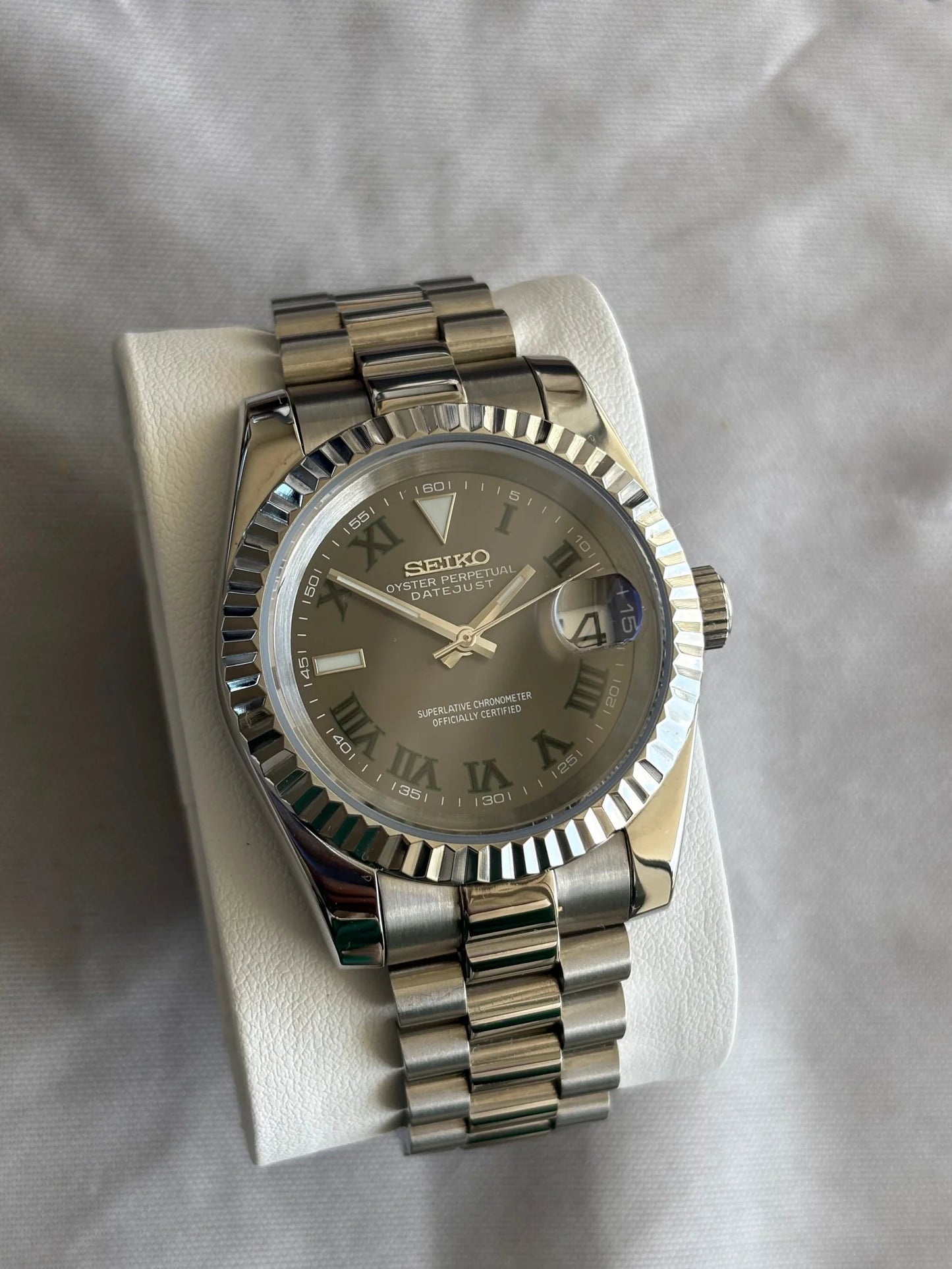 Seiko Date-Just ‘Wimbledon Presidential Bracelet’ 36/39
