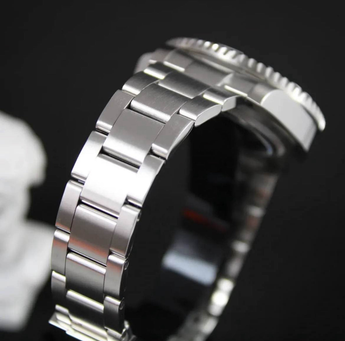 Seiko Yachtmaster Mod Steel/ Rhodium Bezel 40