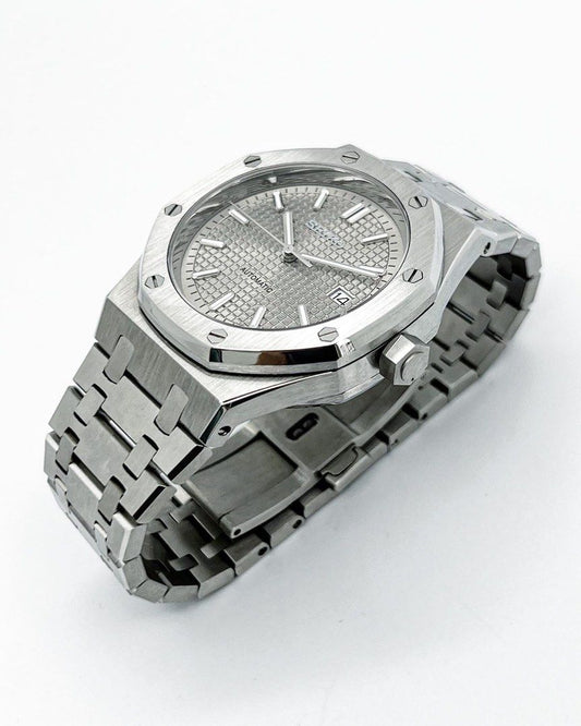 Seiko Royal Oak Mod ‘Steel Gray Dial’ 41