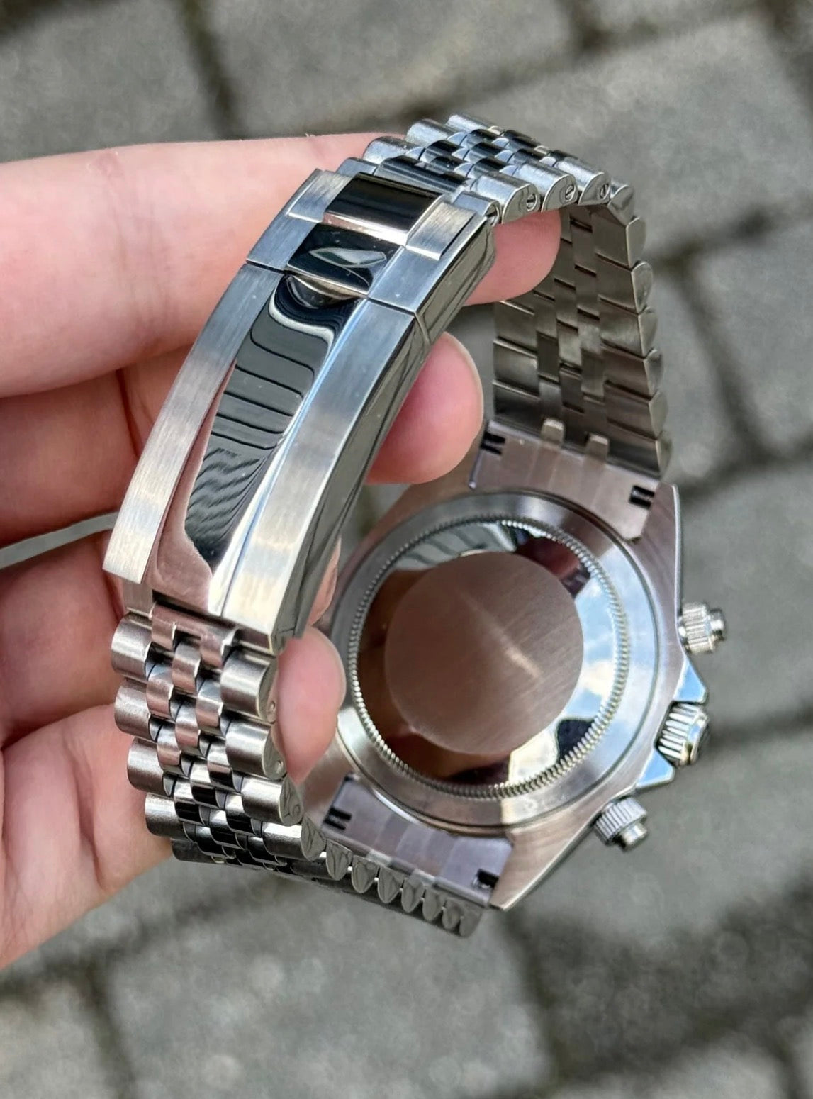 Seiko Daytona Mod ‘Steel/ Aqua Blue Dial’ -Jubilee 40