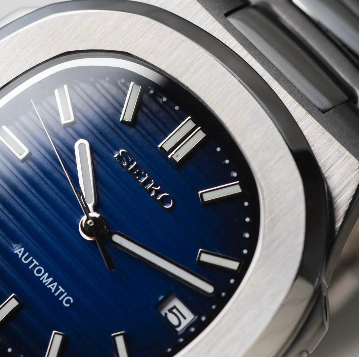 Seiko Nautilus Mod ‘5711’ Blue Dial 40