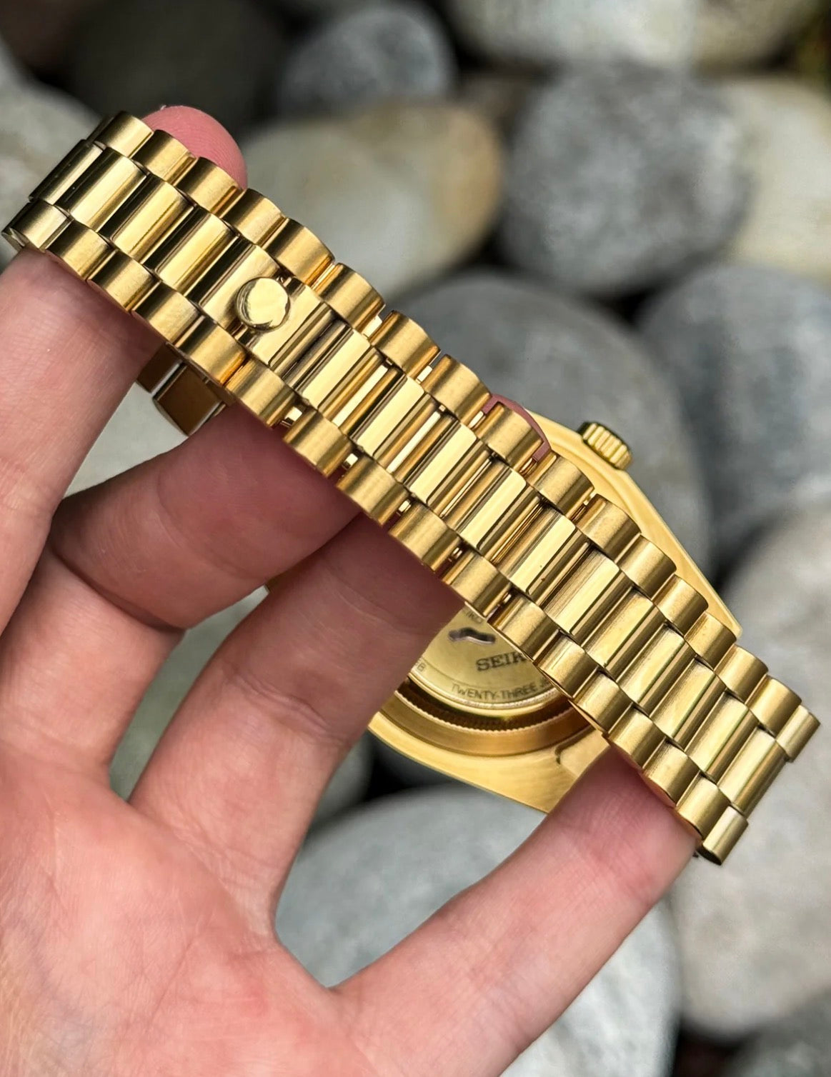 Seiko Sky-Dweller Mod ‘Gold/Ice Blue Dial’ 40