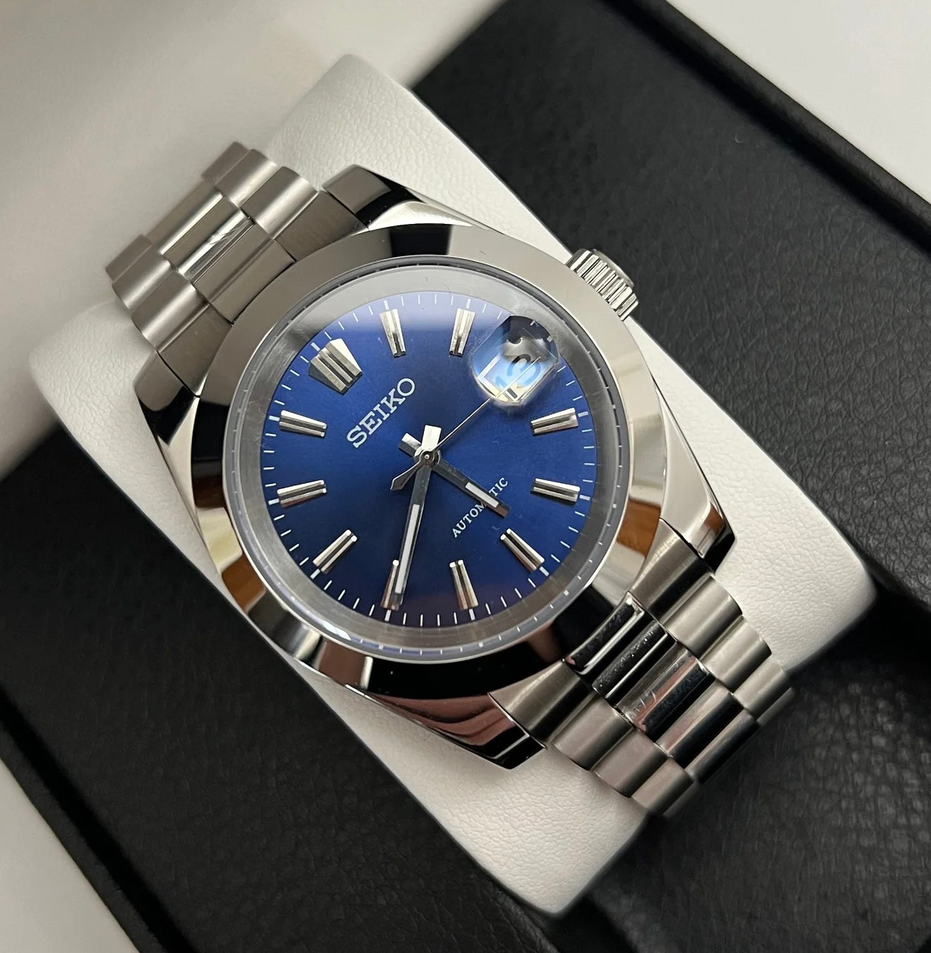 Seiko Date-just Mod ‘Blue Dial’ 39mm