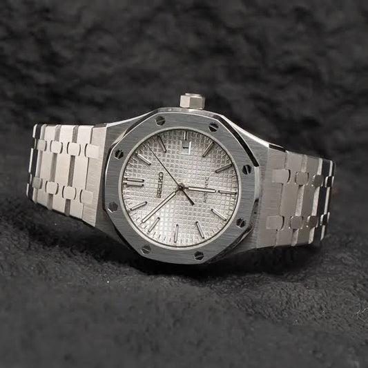 Seiko Royal Oak Mod ‘Silver Dial’ 41mm