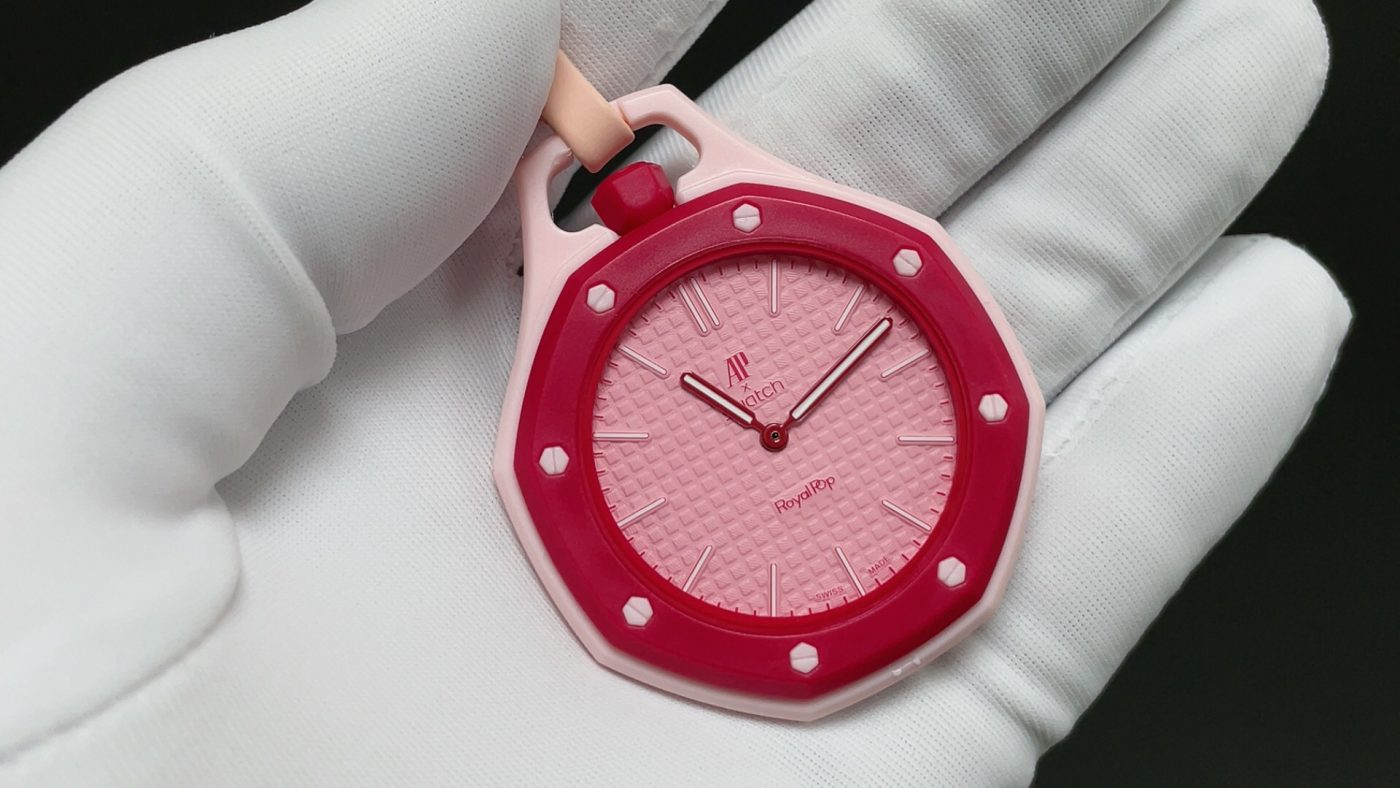 Royal Pop Mod - Pink/ Red Bezel