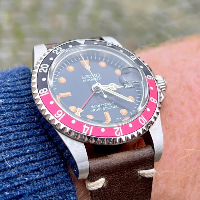 Seiko Scubamaster GMT Mod ‘Coke Bezel’ 40