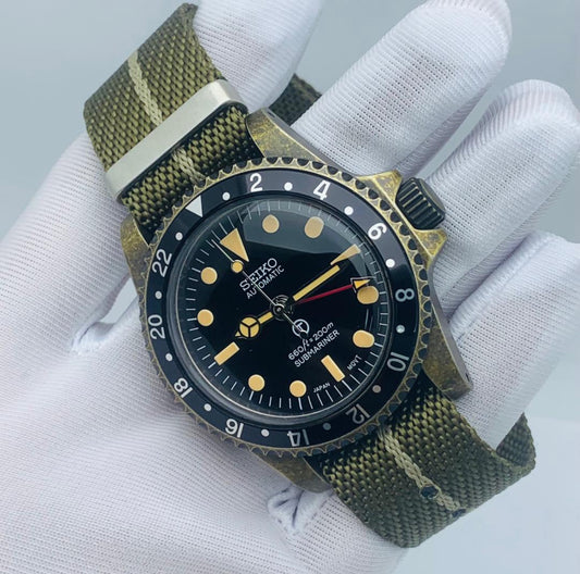 Bronze Seiko Submariner/ GMT 40