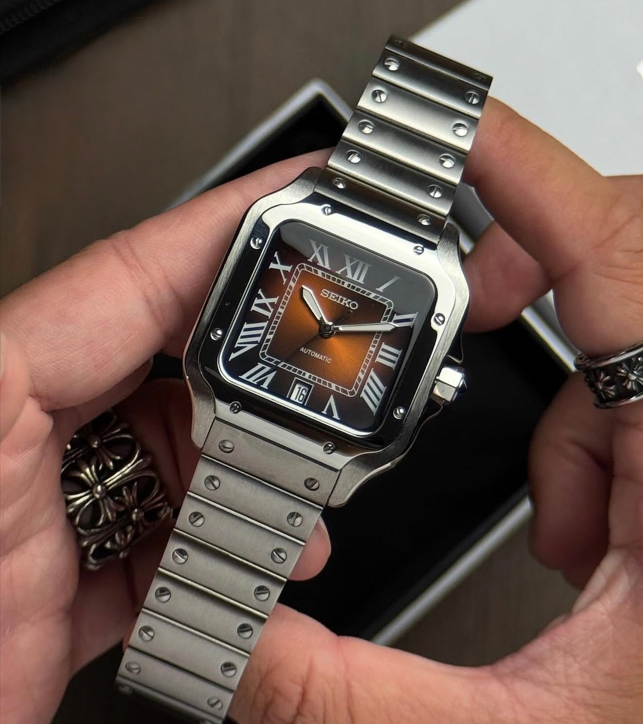 Seiko Santos Mod ‘Chocolate Dial’ 39