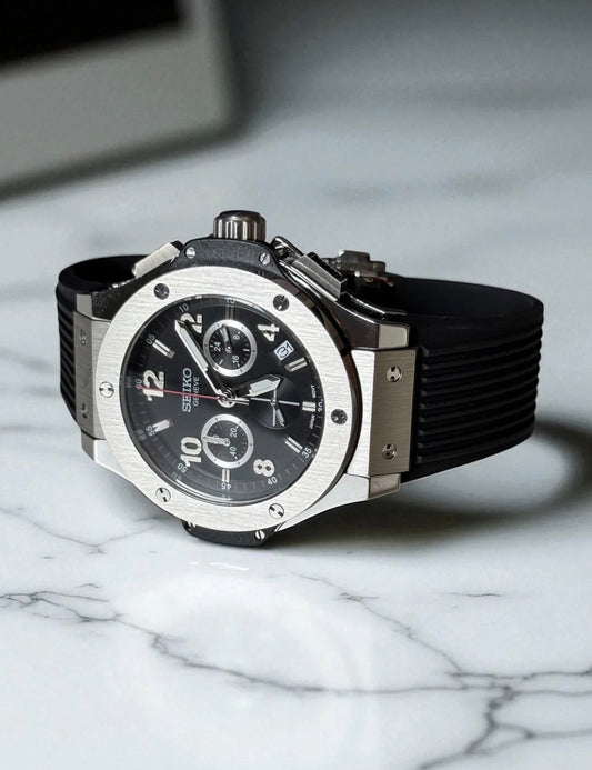 Seiko Mod ‘Big Bang Chonograph’ Steel 42