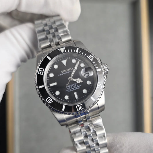 Seiko Submariner Mod ‘Black Dial-Jubilee’ 40
