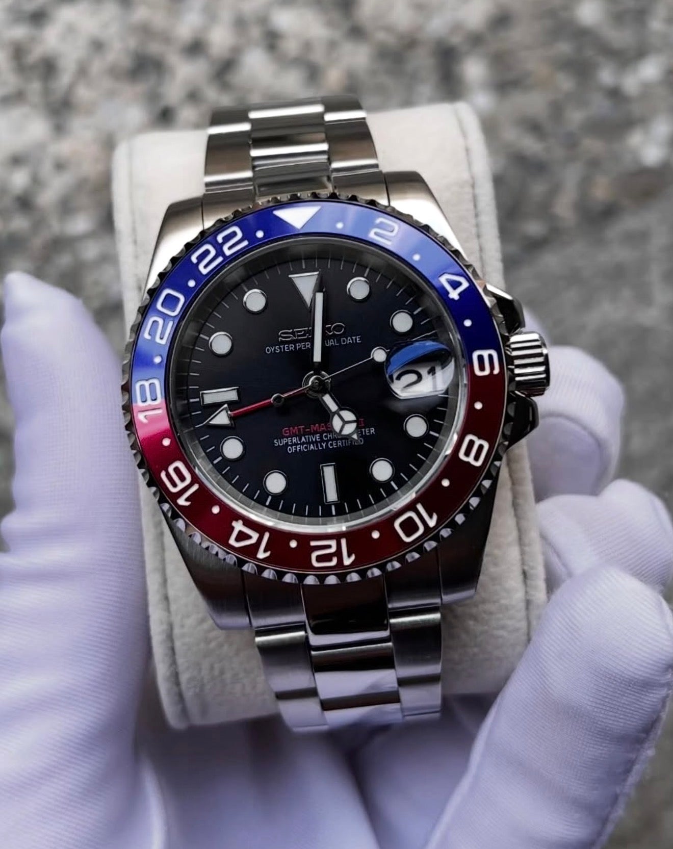 Seiko ‘Pepsi’ GMT- Master II (Oyster Bracelet)