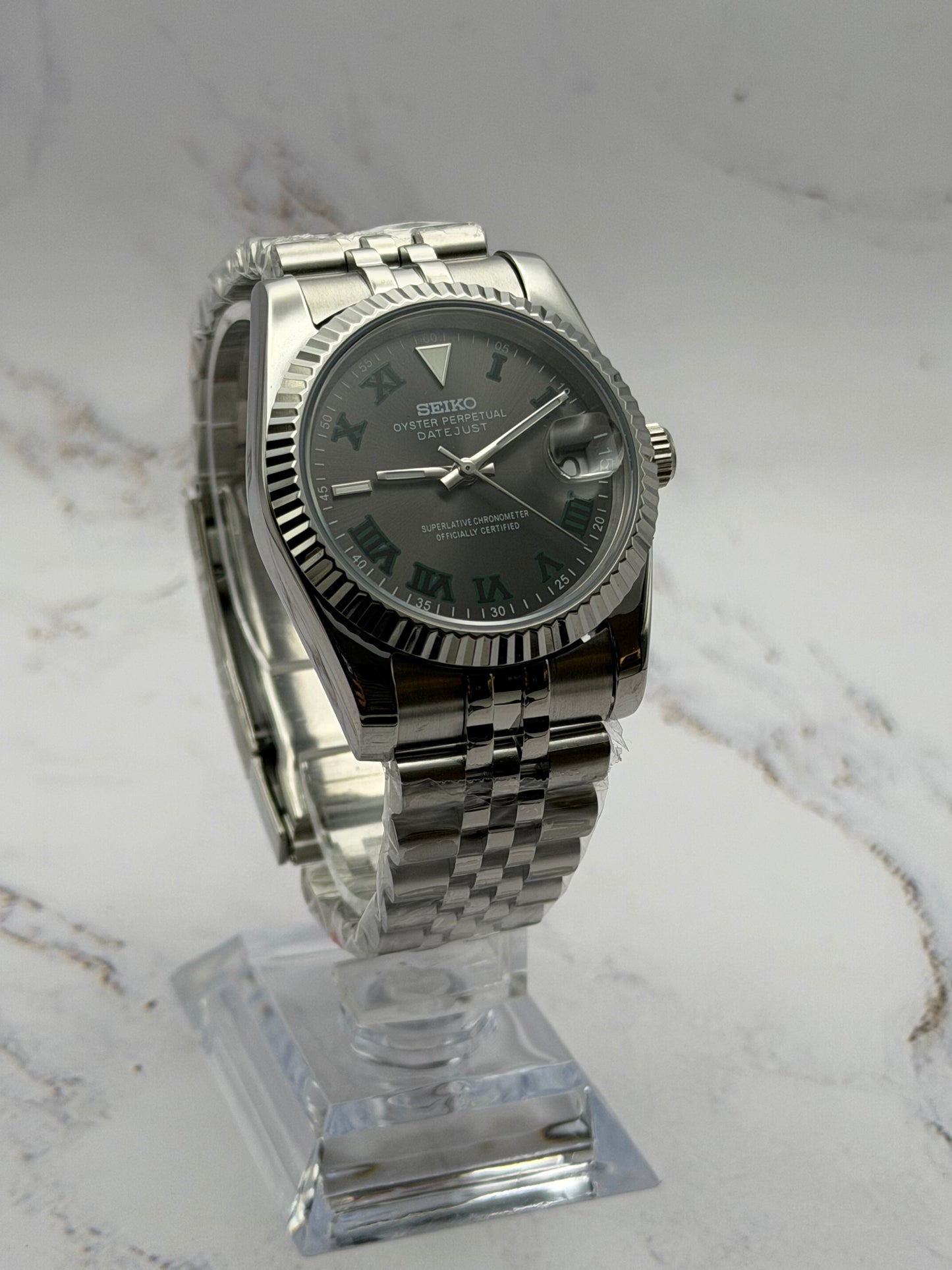 Seiko Date-just mod ‘Wimbledon Dial’ 36/39