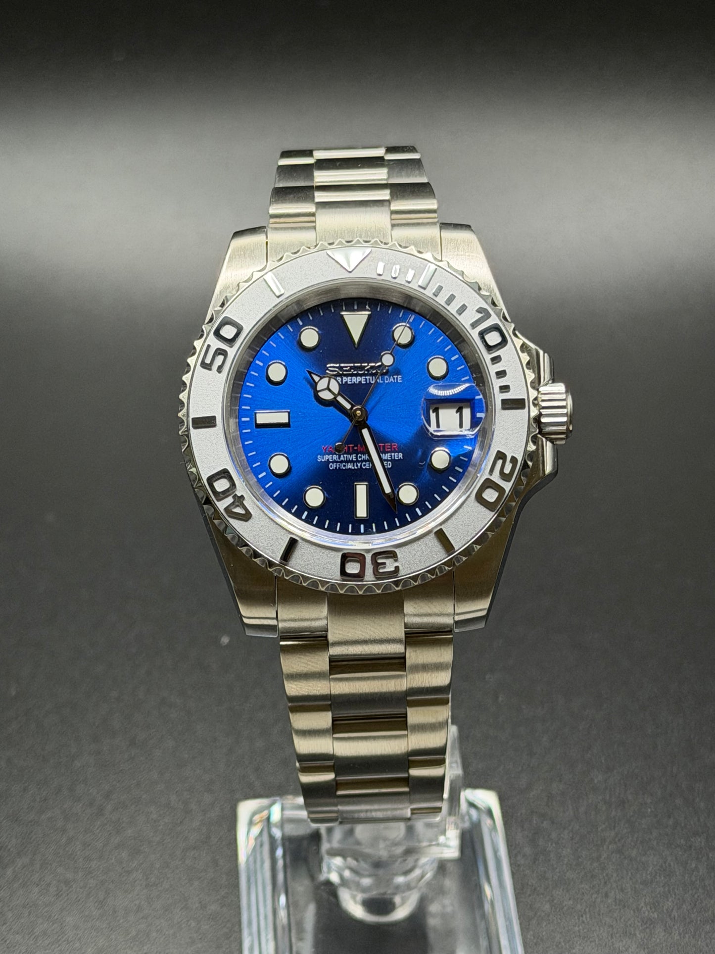 Seiko Yachtmaster Mod ‘Captain America’ 40
