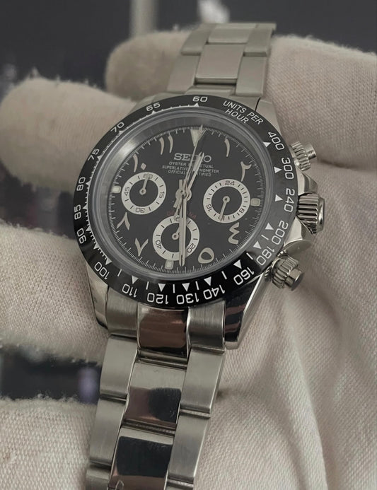 Seiko Daytona Mod ‘Arabic Dial Godzilla’ 40