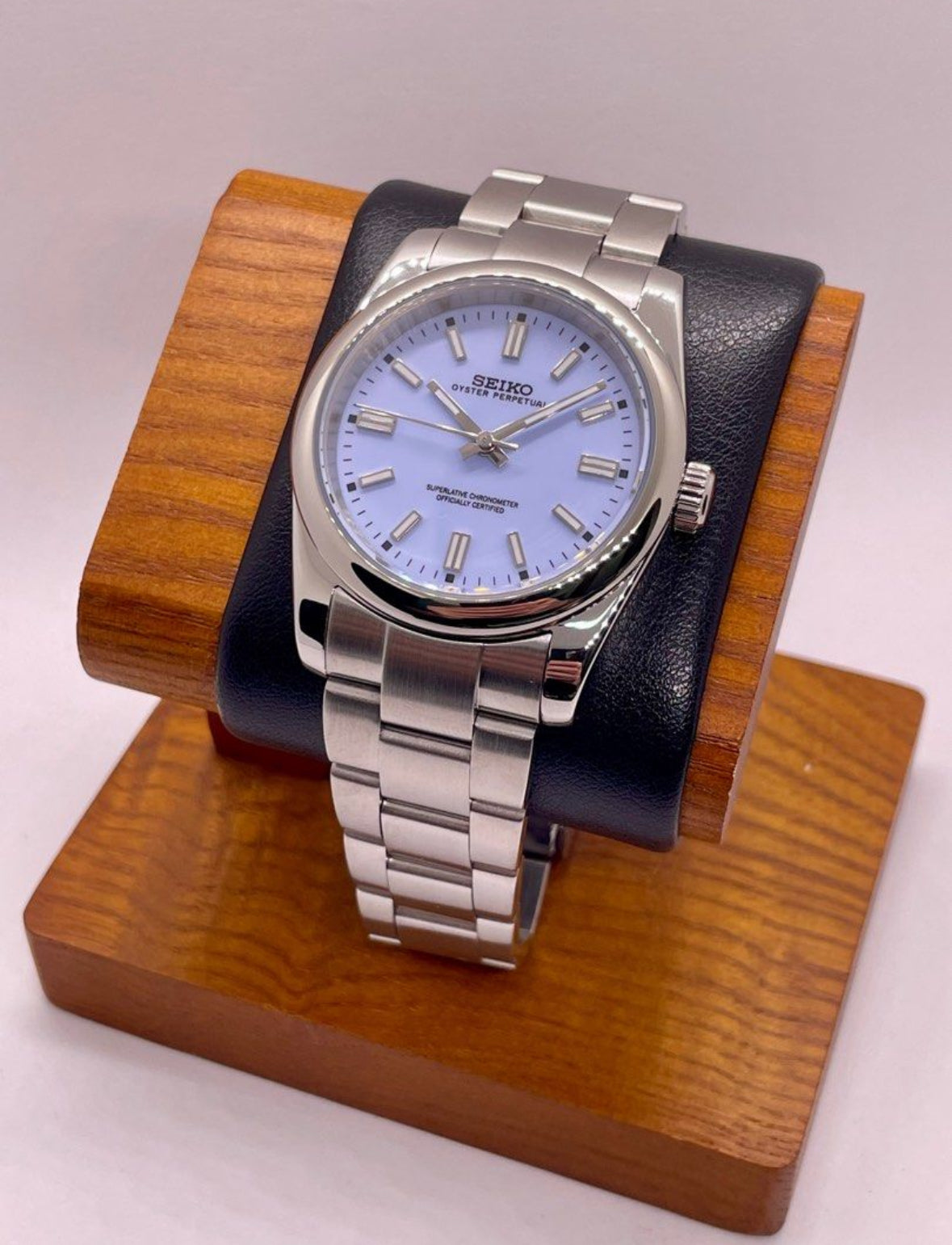 Seiko Oyster Perpetual Mod ‘Violet Dial’ 36/39