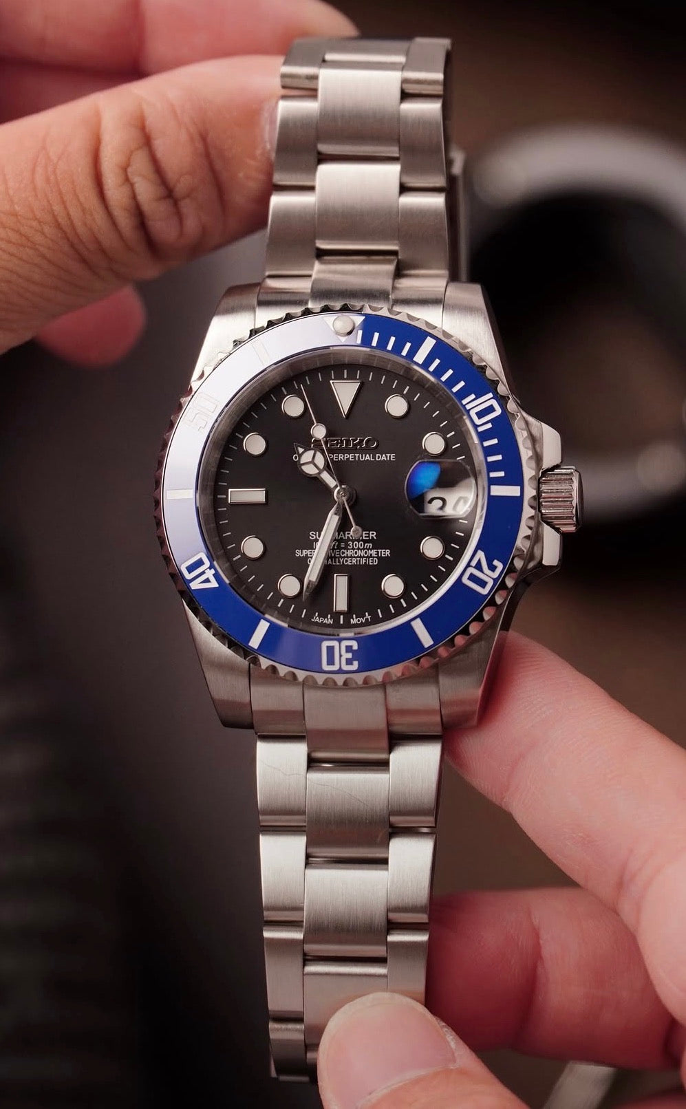 Seiko Submariner Mod ‘Cookie Monster’ 40
