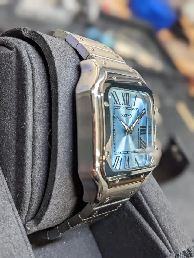 Seiko Santos Mod ‘Ice Blue Dial’ 39