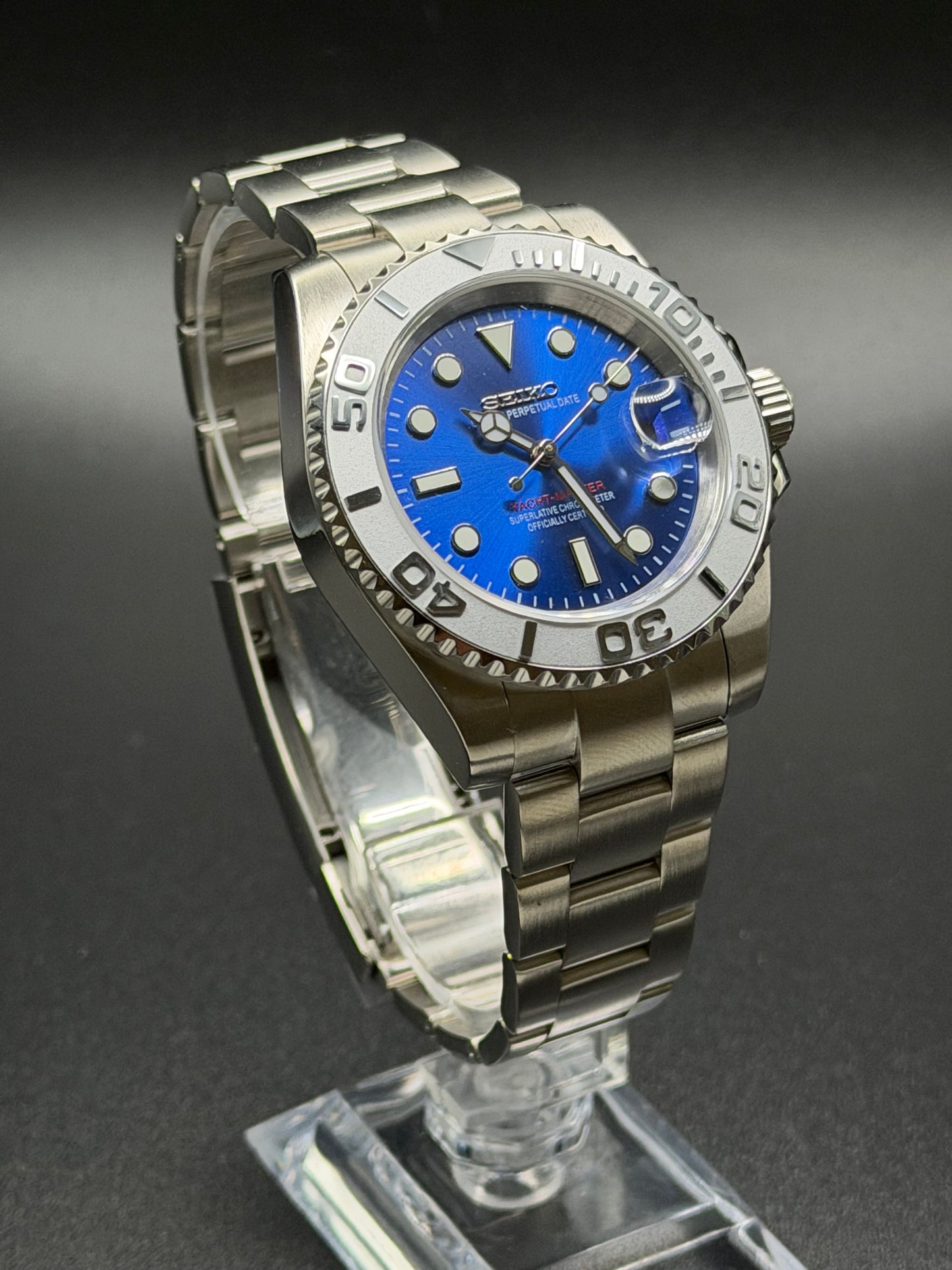 Seiko Yachtmaster Mod ‘Captain America’ 40