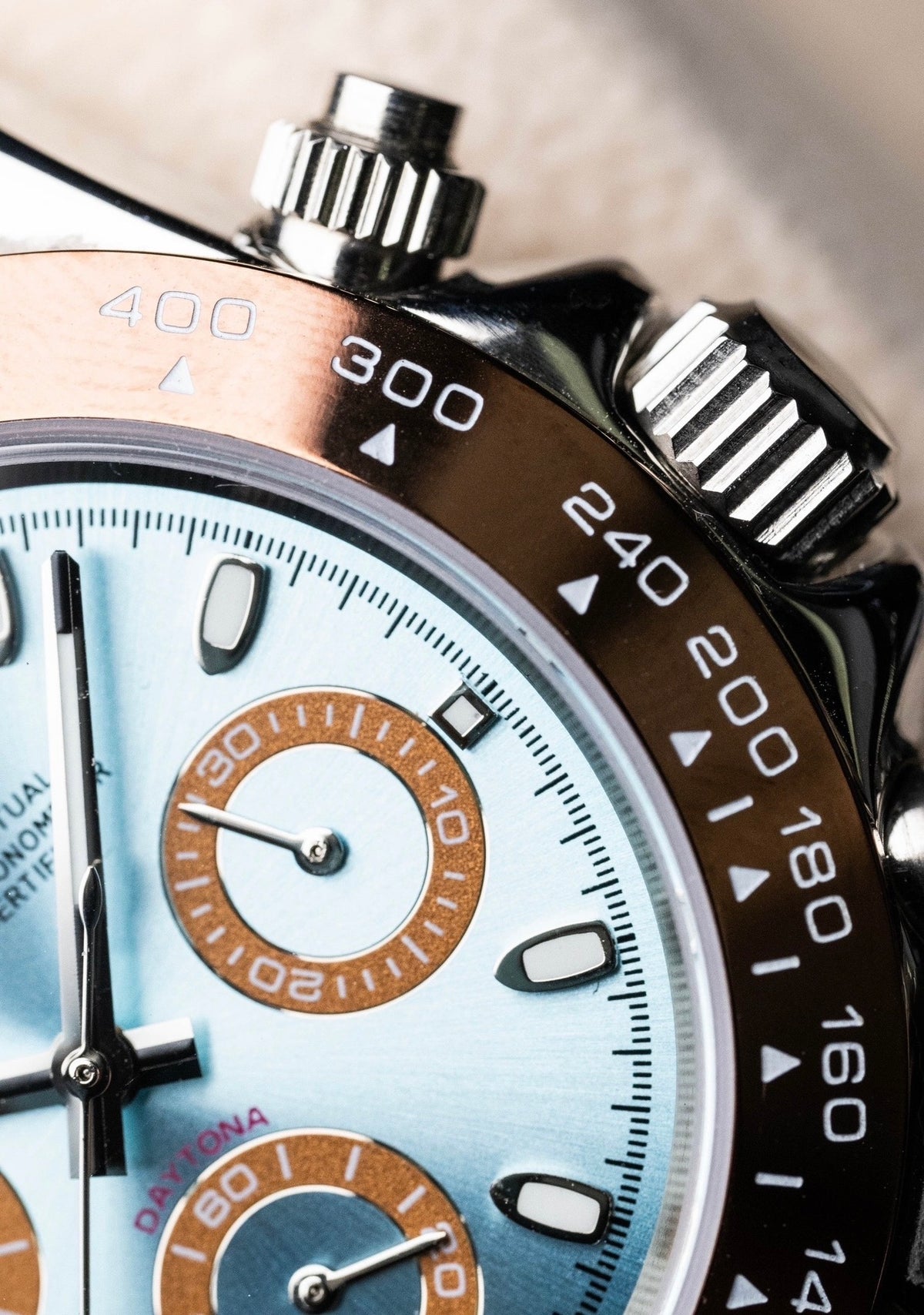 Seiko Daytona Mod ‘Steel Platona’ 40