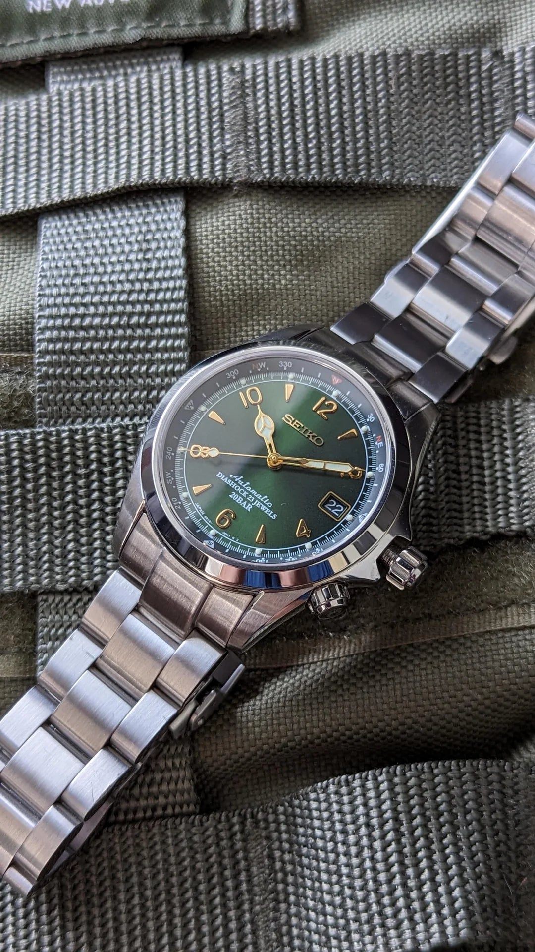 Seiko Alpinist Mod ‘Green Dial’ 38mm