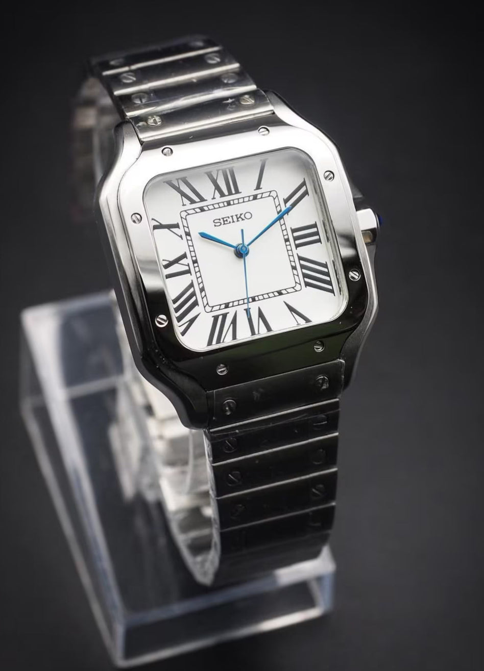 Seiko Santos Mod ‘Classic White Dial’ 39mm