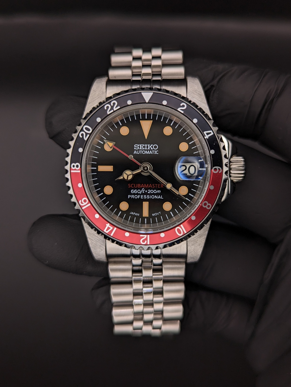 Seiko Scubamaster GMT Mod ‘Coke Bezel’ 40